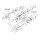 Ball, compression spring starter motor