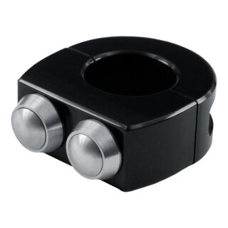 Motogadget mo.switch 2 push button housing 1" h/b, black