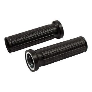 Motogadget mo.grip aluminum handlebar grip set. Black