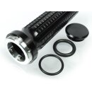 Motogadget, mo.grip aluminum handlebar grip set. Black