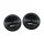 Motogadget, end caps for mo.grip handlebar grip set. Black