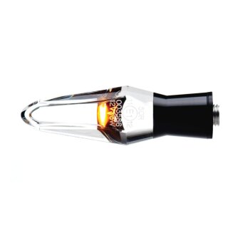 Motogadget, mo.blaze Ice LED turn signals. Black