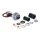 Motogadget, mo.blaze disc LED turn signal. Polished, left