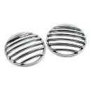 Blinker Abdeckung Grill Cover chrom für Harley FL 86-23
