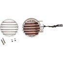 Blinker Abdeckung Grill Cover chrom für Harley FL 86-23