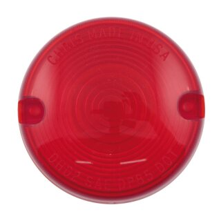 Chris Products, 3" Bullet FX, XL turn signal lens. Red