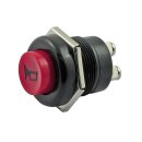 Chris Products, horn button. Red