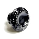 Rough Crafts 96-up Groove gas cap. Black