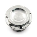 Rough Crafts, 83-up Groove gas cap. Polished