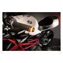Kellermann BL 2000 Motorrad Lenkerenden Blinker schwarz, EC geprüft
