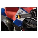 Kellermann BL 2000 Motorrad Lenkerenden Blinker schwarz, EC geprüft