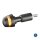 Kellermann BL 2000 Motorrad Lenkerenden Blinker schwarz, EC geprüft
