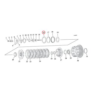 RETAINING RING, PRESSURE PLATE