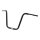 Fehling 1-1/4" Apehanger 16" Rise black