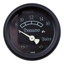 MMB 48mm Ultra mini volt meter classic black