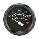 MMB 48mm Ultra Mini oil temperature gauge classic black