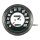 FL speedometer, 46-47 face, silver/black. 2:1 MPH