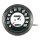 FL speedometer, 46-47 face, silver/black. 2.24:1 MPH