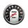 FL speedometer, 62-67 face, black/silver. 2.24:1 MPH