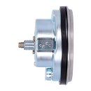 FL speedometer, 74-84 face, black. 2:1 KMH