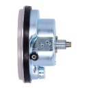 FL speedometer, 85-up face, black. 2:1 KMH