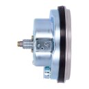 FL speedometer, 85-up face, black. 2:1 KMH