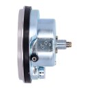 FL speedometer, 48-61 face, green. 2:1 KMH