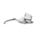 Handbremshebel Bremsarmatur 11/16 Bore chrom für Harley Dyma Softail XL 96-07