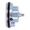 FL speedometer, 36-40 face, White. 2.24:1 MPH