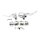 Handlebar control kit chrome 14mm bore
