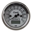 MMB 48mm Ultra Mini Electronic Speedo Classic chrome