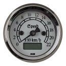 MMB 48mm Ultra Mini Electronic Speedo Classic chrome