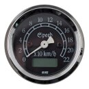 MMB 48mm Ultra Mini Electronic Speedo Classic chrome