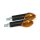 Cateye mini turn signals 40mm stem, black with amber lens