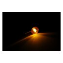 MINI BULLET TURN SIGNALS, CHROME PLAIN