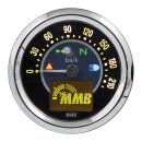 ELECTRONIC 48MM SPEEDO TARGET, 220 KM/H