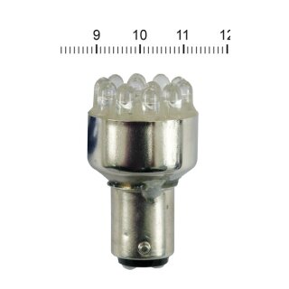 Rücklicht LED Glühbirne Sockel BAY15D rotes Licht