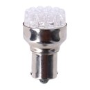 RED TAILLIGHT LED BULB, BAY15S SOCKET