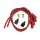 Taylor, 8mm universal metallic spark plug wire set. Red