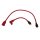 Taylor 8mm Pro Wire Zündkabel Set rot für Harley 65-99