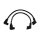 TAYLOR 8MM PRO SPARK Zündkabel schwarz für Harley FXR 82-94
