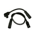 HARLEY TWIN CAM BLACK TAYLOR 8MM PRO ZÜNDKABEL KIT