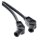 TAYLOR RACING Custom Zündkabel schwarz für Harley Softail Rocker Breakout