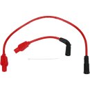HARLEY XL SPORTSTER RED TAYLOR 8MM PRO SPARK PLUG WIRE...
