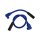 Taylor 409 Pro-Race spark plug wire set. Blue