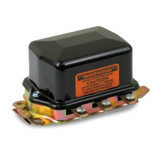 Standard Co. mechanischer 12V Delco Style Regler schwarz für Harley 65-77
