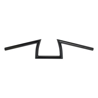 BILTWELL KEYSTONE HANDLEBAR BLACK; 1 INCH; DIMPLED