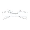 BILTWELL CLUBMAN HANDLEBAR