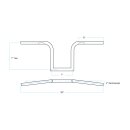 Biltwell 1" Frisco handlebar chrome
