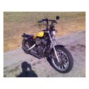 Biltwell 1" Window handlebar chrome